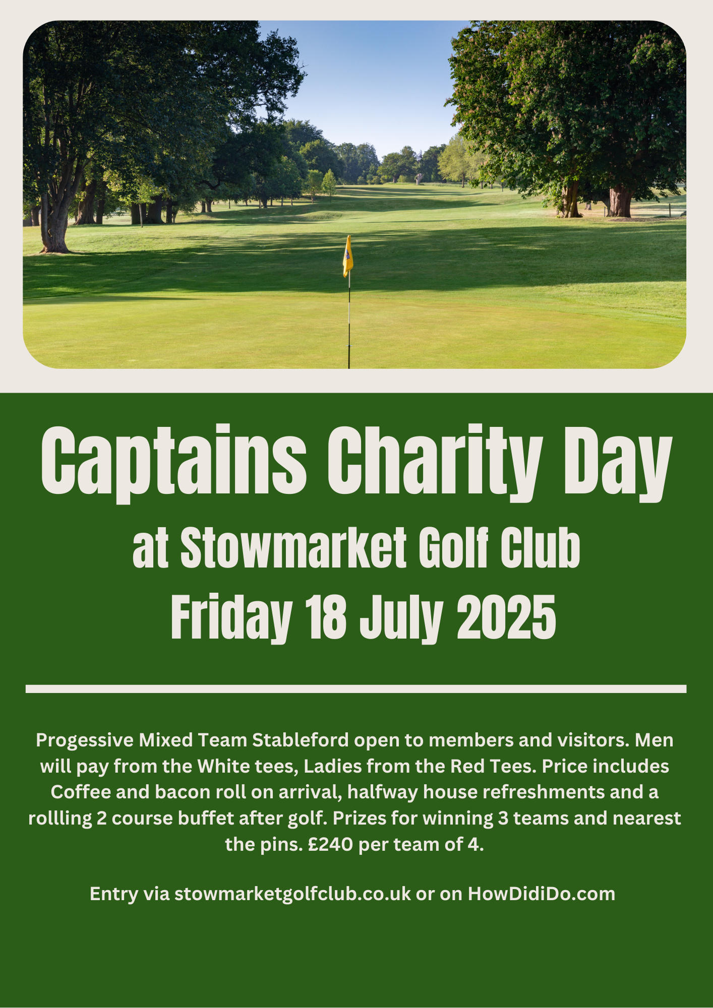Captains’ Charity Event