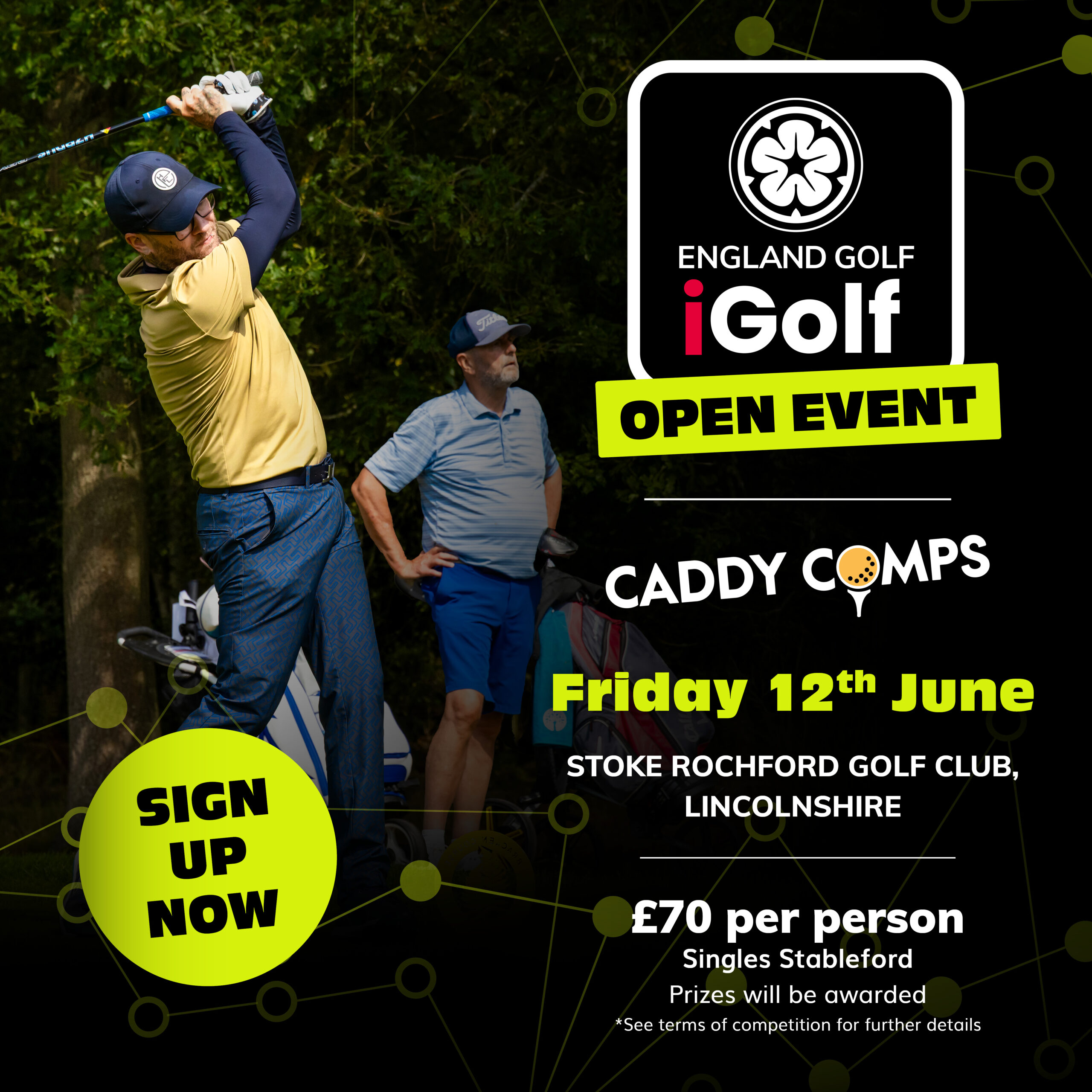 iGolf Open Events (Singles) – Stoke Rochford Golf Club