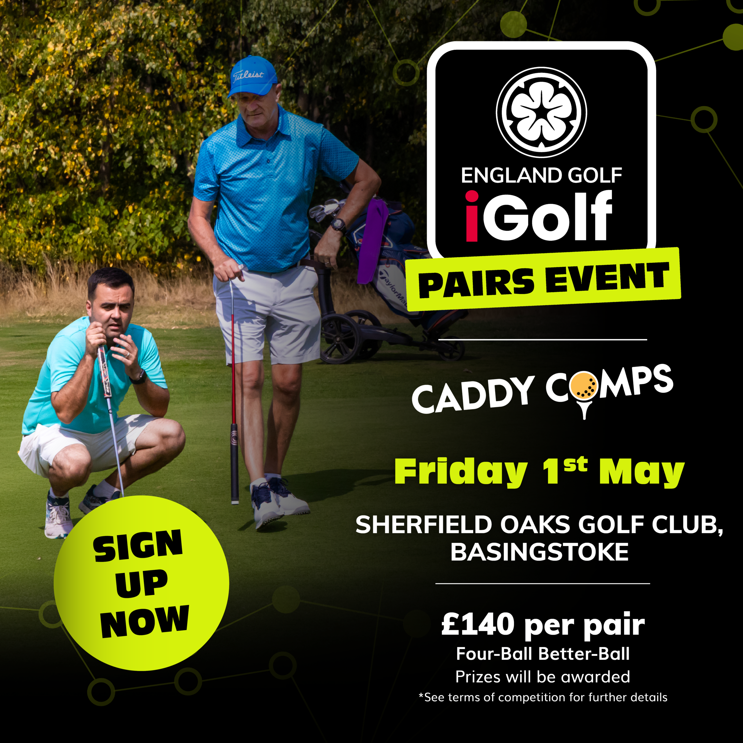 iGolf Pairs Events – Sherfield Oaks Golf Club