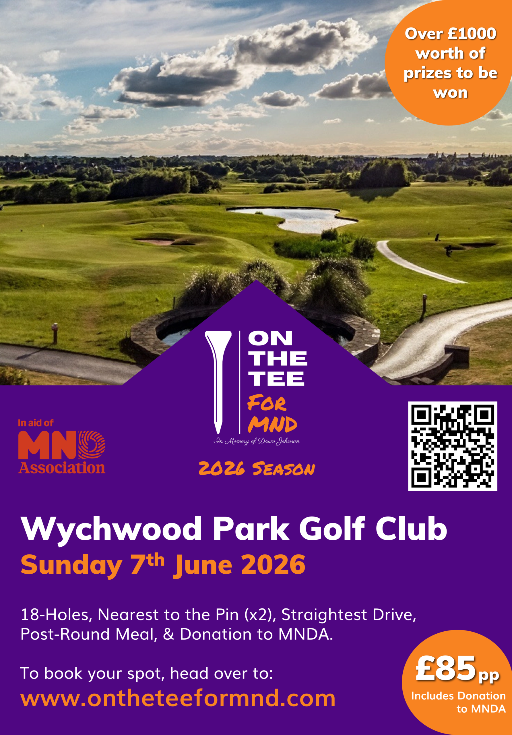 Individual & Team Stableford Competition for Motor Neurone Disease