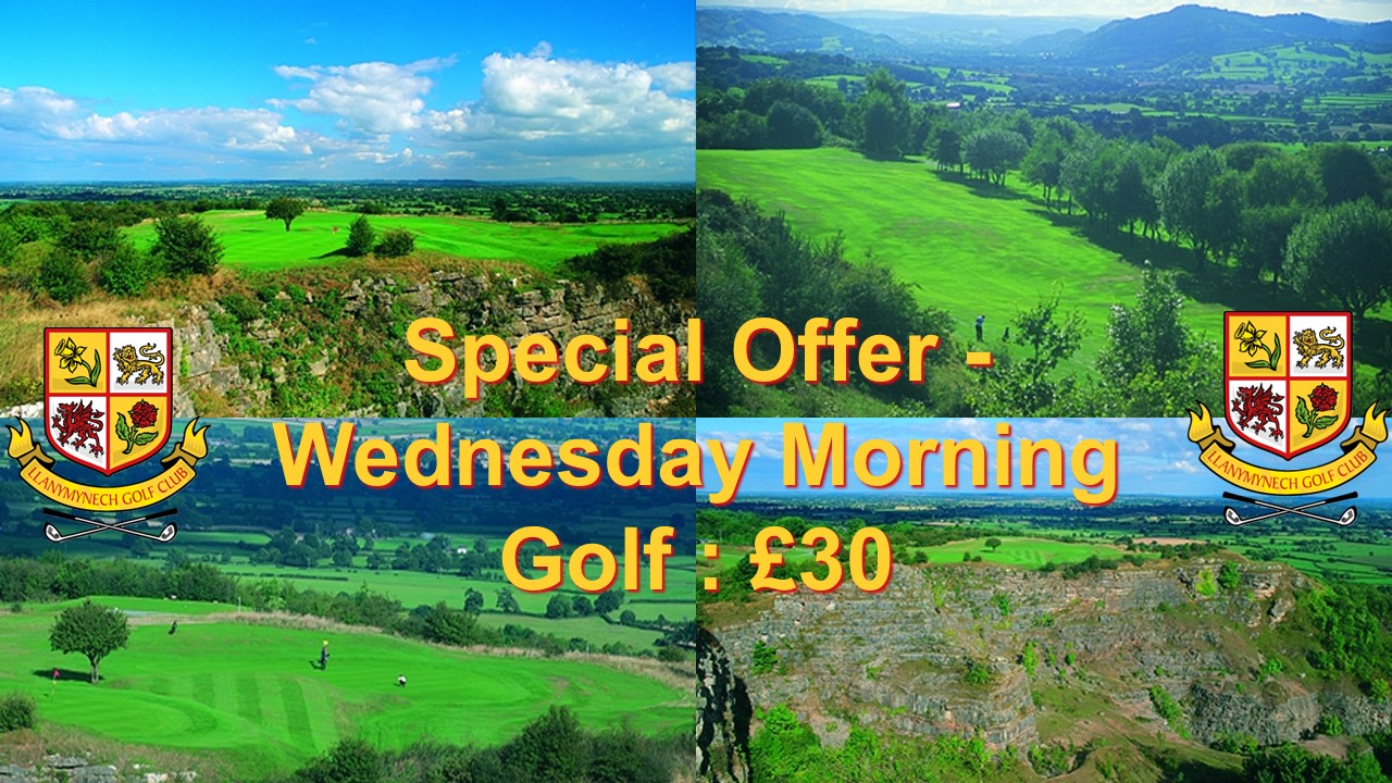 Wednesday Morning Golf Offer